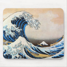 神奈川沖浪裏, 北斎 große Welle, Hokusai Mousepads