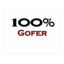 100 pour cent Gofer Cartes Postales