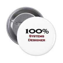 100 Prozent-Systemplaner Anstecknadel