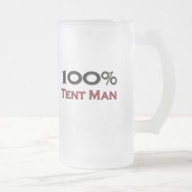 100 Prozent-Zelt-Mann Tassen
