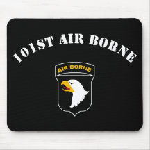 101st Insignes aéroportés Tapis De Souris