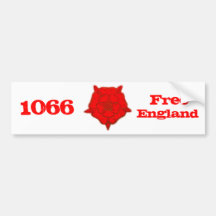1066 - L'Angleterre libre Adhésif Pour Voiture