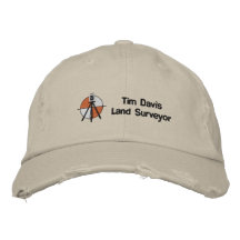 120971495649248493, Feldmesser Tims DavisLand Besticktes Baseballcap