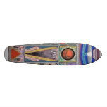 $1214 CYDONIANS ein Raumfahrer oder eine Katze Skateboarddeck
