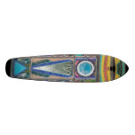 1214 CYDONIANS ein Raumfahrer oder eine Katze Individuelles Skateboard