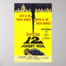 12 verärgertes Mann-Film-Plakat