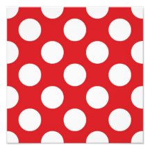 136 MOTIF BLANC ROUGE BACKGROU DU POIS POLKADOT PHOTOGRAPHIE D’ART