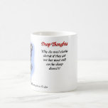 16 pensées profondes tasse à café