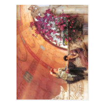 1893 Lawrence Alma-Tadema - unbewusste Rivalen Alm Postkarten