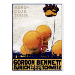 1909 Schweizer-Luftfahrt-Verein-Plakat Postkarten