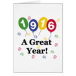 1916 un anniversaire de grande année cartes