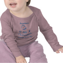 1. Schneemann der Enkelin Weihnachtsvom Großvater Tshirt