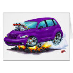 2008-10 voiture de pourpre de croiseur de pinte carte de vœux