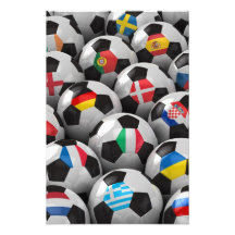 2012 Europäer-Fußball-Meisterschaft Kunst Foto