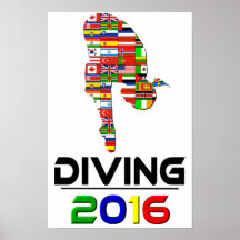 2016: Diving Print