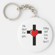 404px-Christian_cross_svg, 491px-Heart_left-hig… Porte-clés