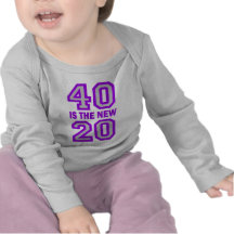 40 est les nouveaux 20 t-shirts