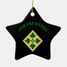 4ème Division d'infanterie Ornements De Noël