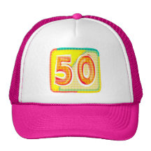 50. Geburtstags-Geschenke Baseball Kappen