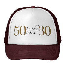 50 ist die neuen 30 baseballcaps