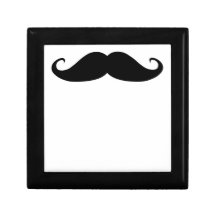 5" boîte de moustache ! coffret cadeau