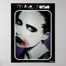 "7. Allee. Untotes" Zombie-Plakat