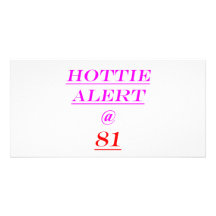 81 Hottie Alarm Fotokartenvorlagen