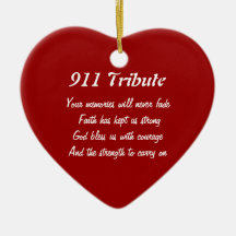 911 ornements d'hommage