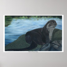 9, Otter durch Phoenix Toliman Plakatdruck