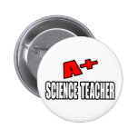 A+ Lehrer für Wissenschaft Anstecknadelbutton