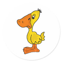 AA, flippiger Enten-Aufkleber