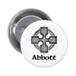 Abbott keltisches Kreuz Anstecknadel