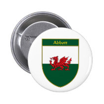 Abbott Waliser Flaggen-Schild buttons