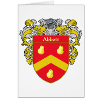 Abbott Wappen (überzogen) karten