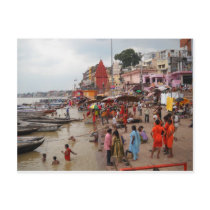 Abends-Bad in Varanasi