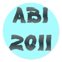 ABI 2011 AUFKLEBER