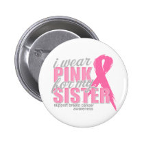 Abnutzungs-Rosa für meine Schwester buttons