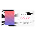 Abschluss-Klasse von Zebra-Druck-Fotokarte 2011