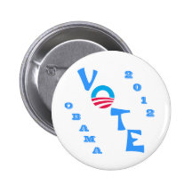 Abstimmung Obama 2012 Anstecknadelbuttons