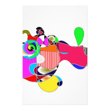 Abstrakt Bedrucktes Papier