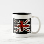 Abstrakte BRITISCHE Flagge Kaffeetasse