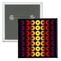 Abstrakte Disc von Tonwaren buttons