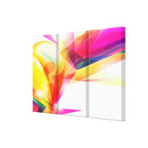 Abstrakte eingewickelte Leinwand der Kunst-7