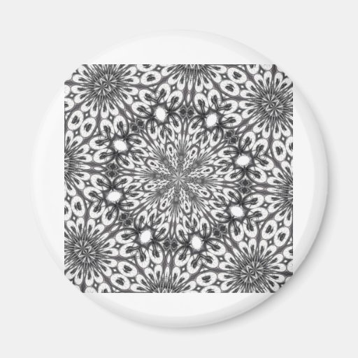 ABSTRAKTE KUNST KÜHLSCHRANKMAGNET
