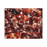 Abstrakte Kunst-Leinwand - das rote Meer Galerie Gefaltete Leinwand