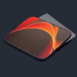 Abstrakte Kurven laptop sleeves