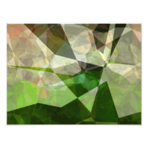 Abstrakte Polygone 163 Photodruck