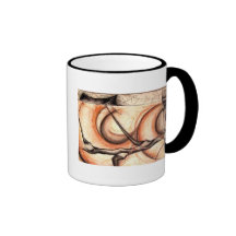 Abstrakter Knoblauch Kaffeetasse