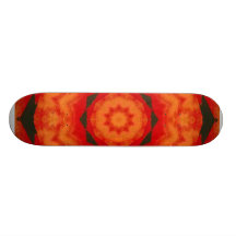 ABSTRAKTER SONNENUNTERGANG SKATEBOARDBRETTER