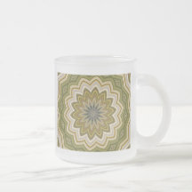 Abstraktes Grün Tasse